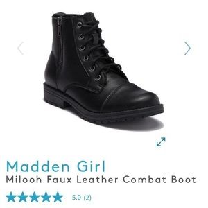 Leather Combat Boot